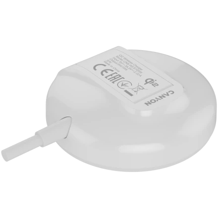 CANYON WS-105 Wireless Charger (1.5m), 15 W, White