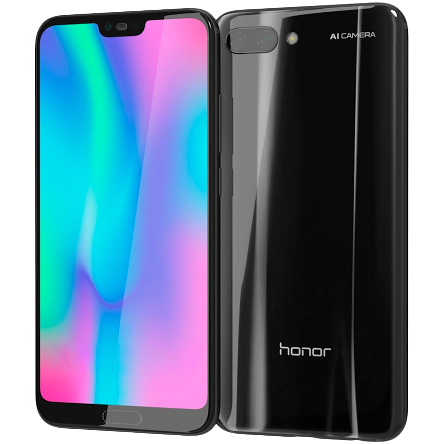 Honor 10 128 ГБ Чёрный б/у