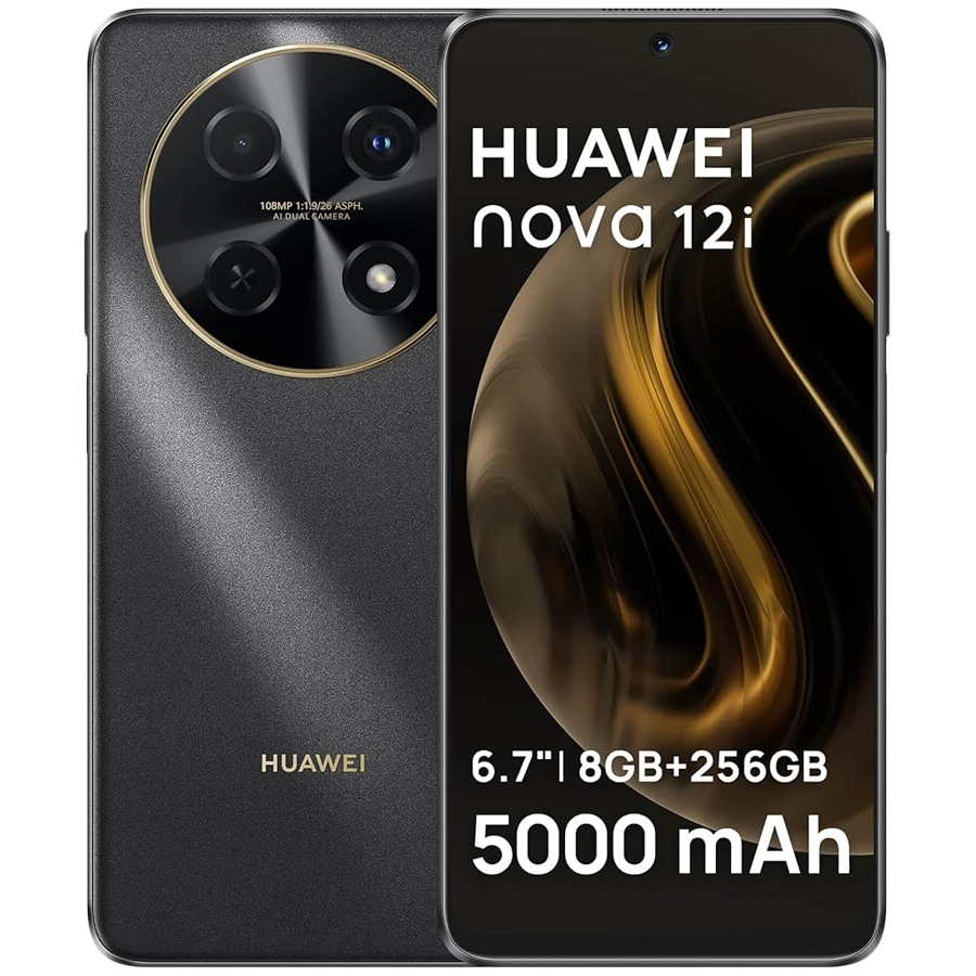 Huawei Nova 12i 256 ГБ Чёрный