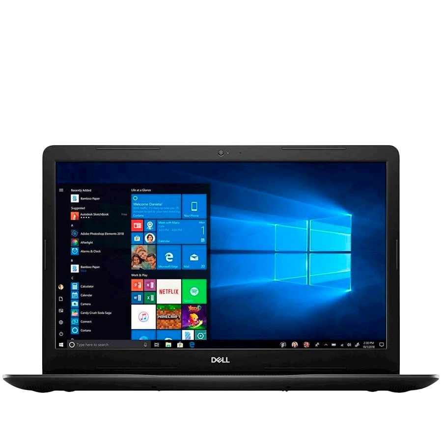DELL Inspiron 17, 17.3", Intel Core i7, 8 ГБ, 512 ГБ, Nvidia GeForce MX230, Чёрный