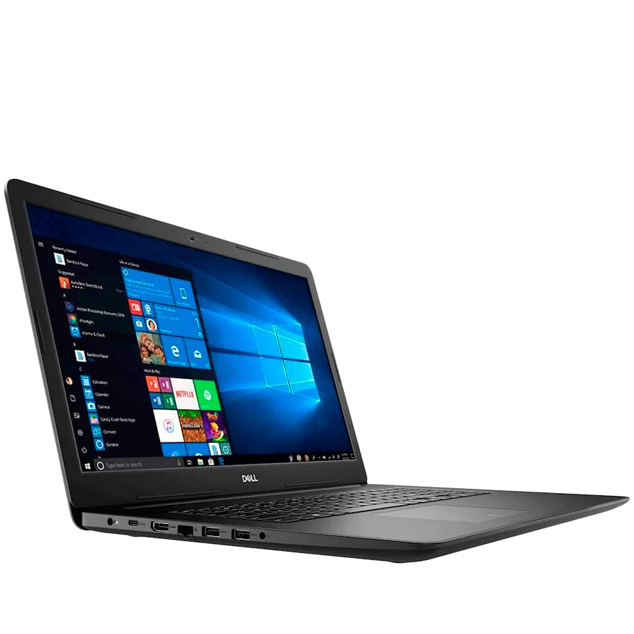 DELL Inspiron 17, 17.3", Intel Core i7, 8 ГБ, 512 ГБ, Nvidia GeForce MX230, Чёрный