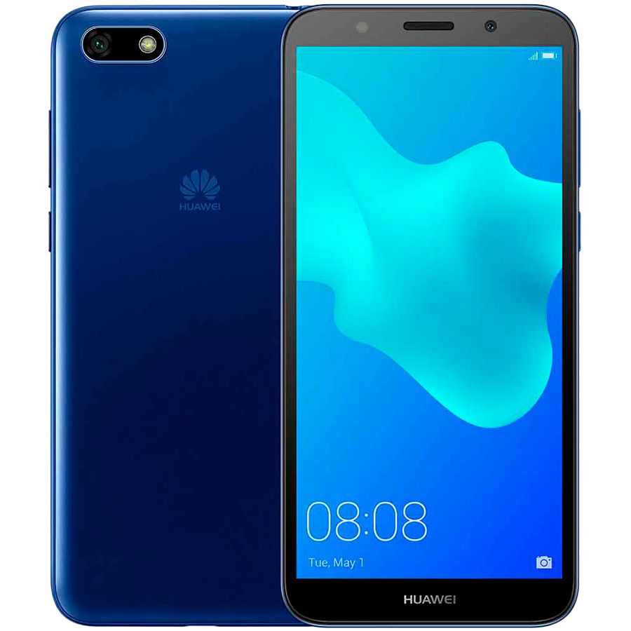 Мобильный телефон Huawei Y5 2018 2/16Gb Blue (DRA-L21) Б\У