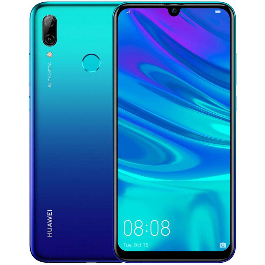 Мобильный телефон Huawei Y7 2019 32 GB Aurora Blue Б\У