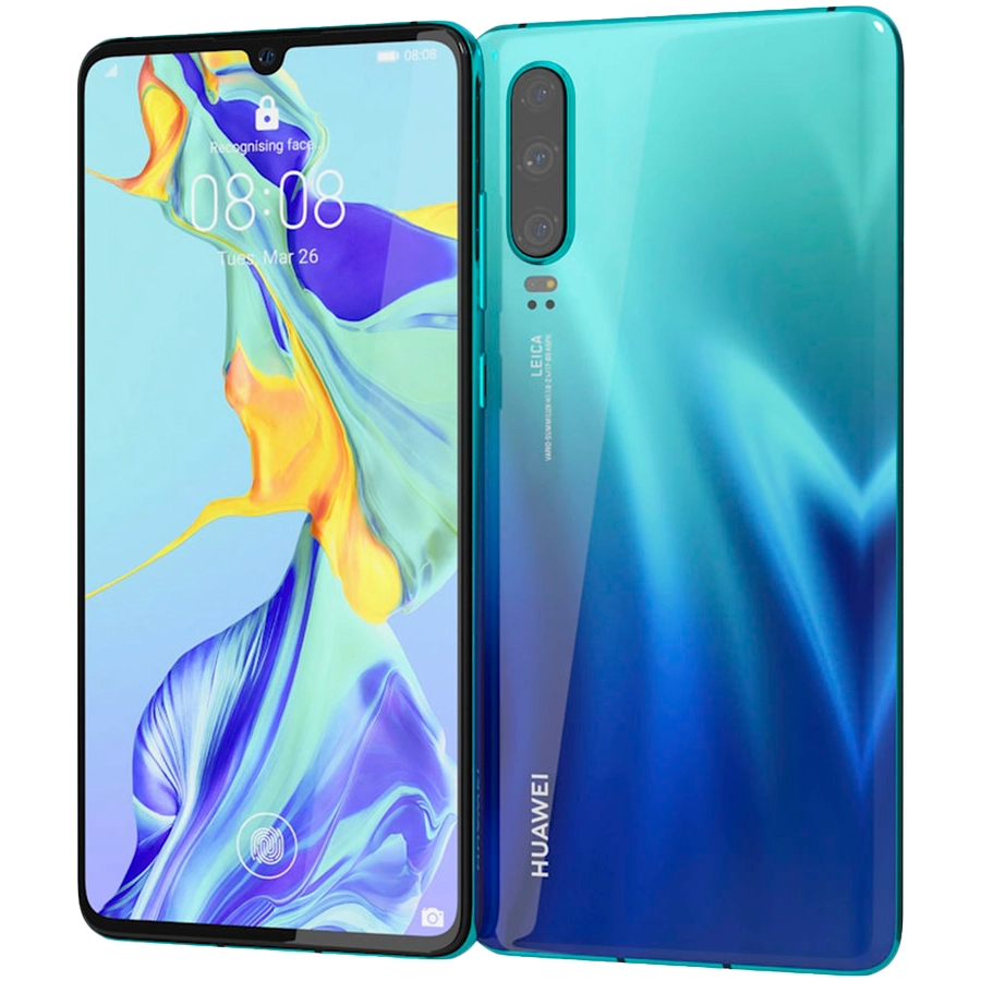 Купить Huawei P30 128 ГБ Aurora