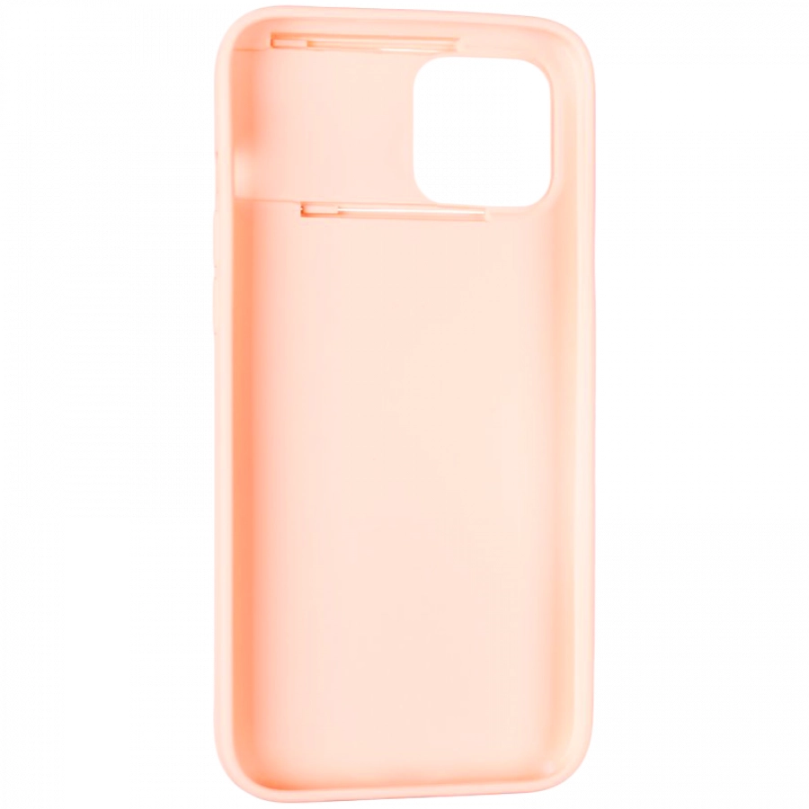 Чехол GELIUS Carbon Camera Air Case для iPhone 12 Pro Max, Розовый