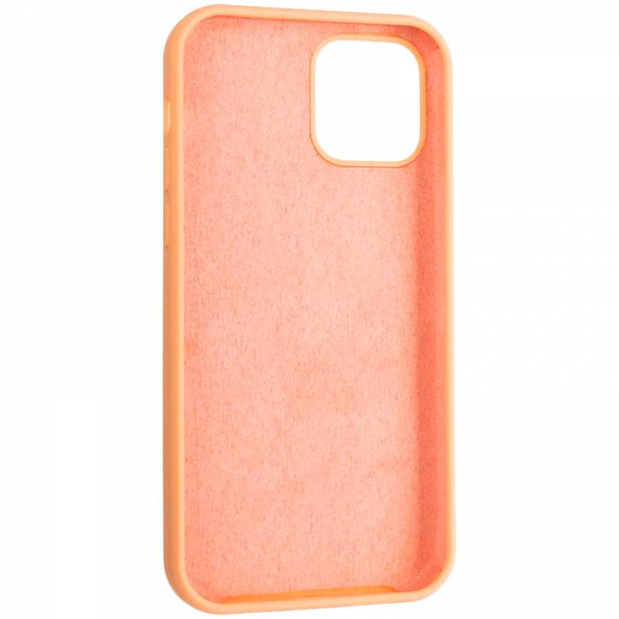 Чехол GELIUS Full Soft Case для iPhone 12/12 Pro, Свежая папайя