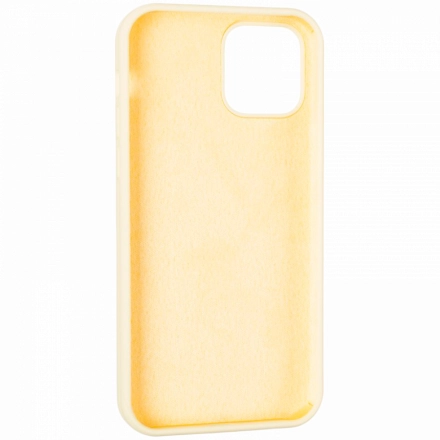 Чехол GELIUS Full Soft Case для iPhone 12/12 Pro, Лимонный крем