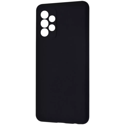 Чехол WAVE Full Silicone Cover для Samsung Galaxy A72, Чёрный