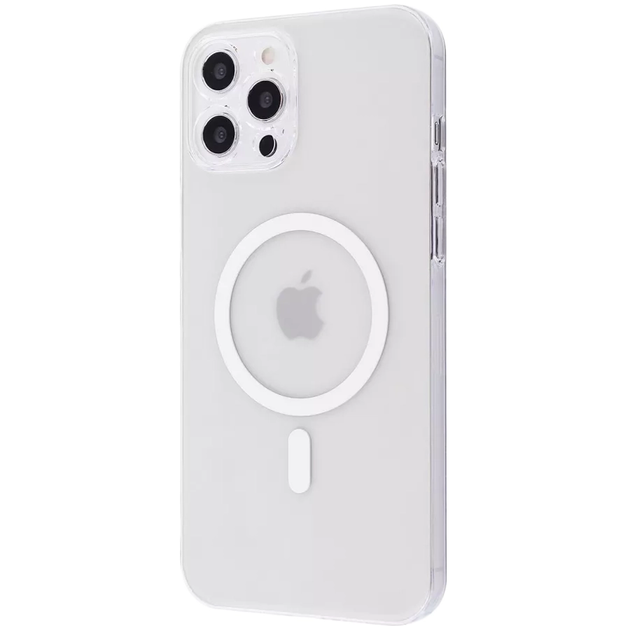 Чехол WAVE Premium Crystal с MagSafe для iPhone 12 Pro Max, Прозрачный