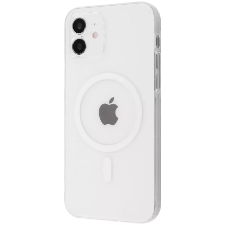Чехол WAVE Premium Crystal с MagSafe для iPhone 12, Прозрачный