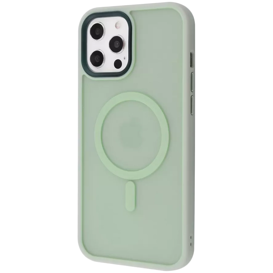 Чехол WAVE Matte Insane с MagSafe для iPhone 12 Pro Max, Мятный