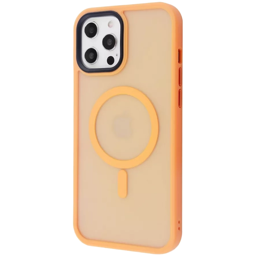 Чехол WAVE Matte Insane с MagSafe для iPhone 12 Pro Max, Оранжевый