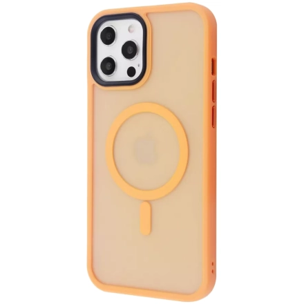 Чехол WAVE Matte Insane с MagSafe для iPhone 12 Pro Max, Оранжевый