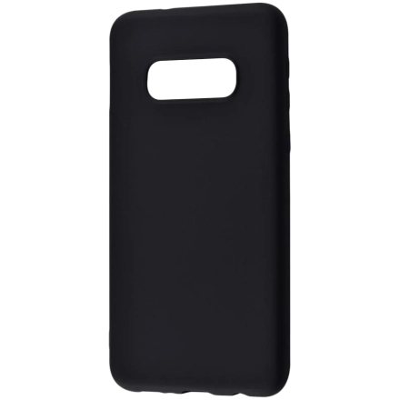 Чехол WAVE Colorful(TPU) для Samsung Galaxy S10e, Чёрный