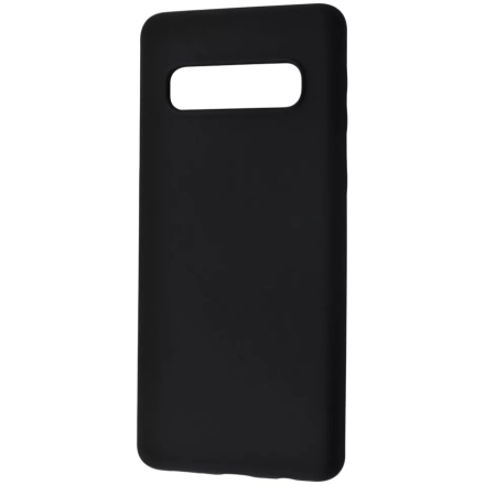 Чехол WAVE Colorful Case (TPU) для Samsung Galaxy S10, Чёрный