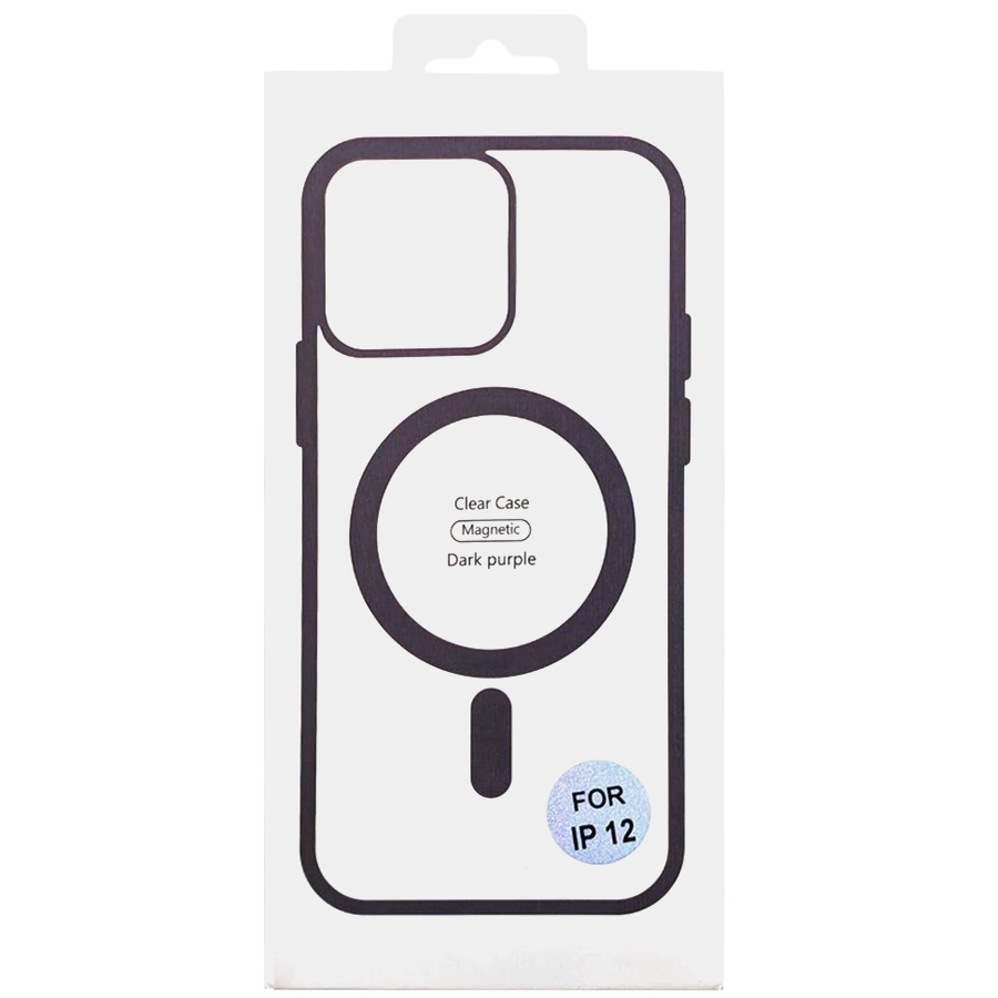 Чехол GELIUS с MagSafe для iPhone 12, Пурпурный