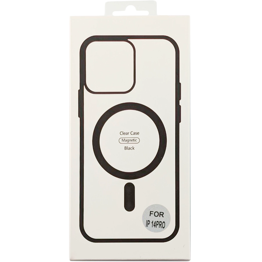 Чехол GELIUS с MagSafe для iPhone 14 Pro, Чёрный