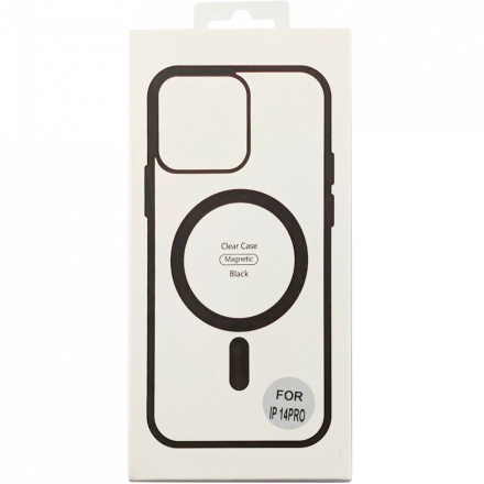 Чехол GELIUS с MagSafe для iPhone 14 Pro, Чёрный