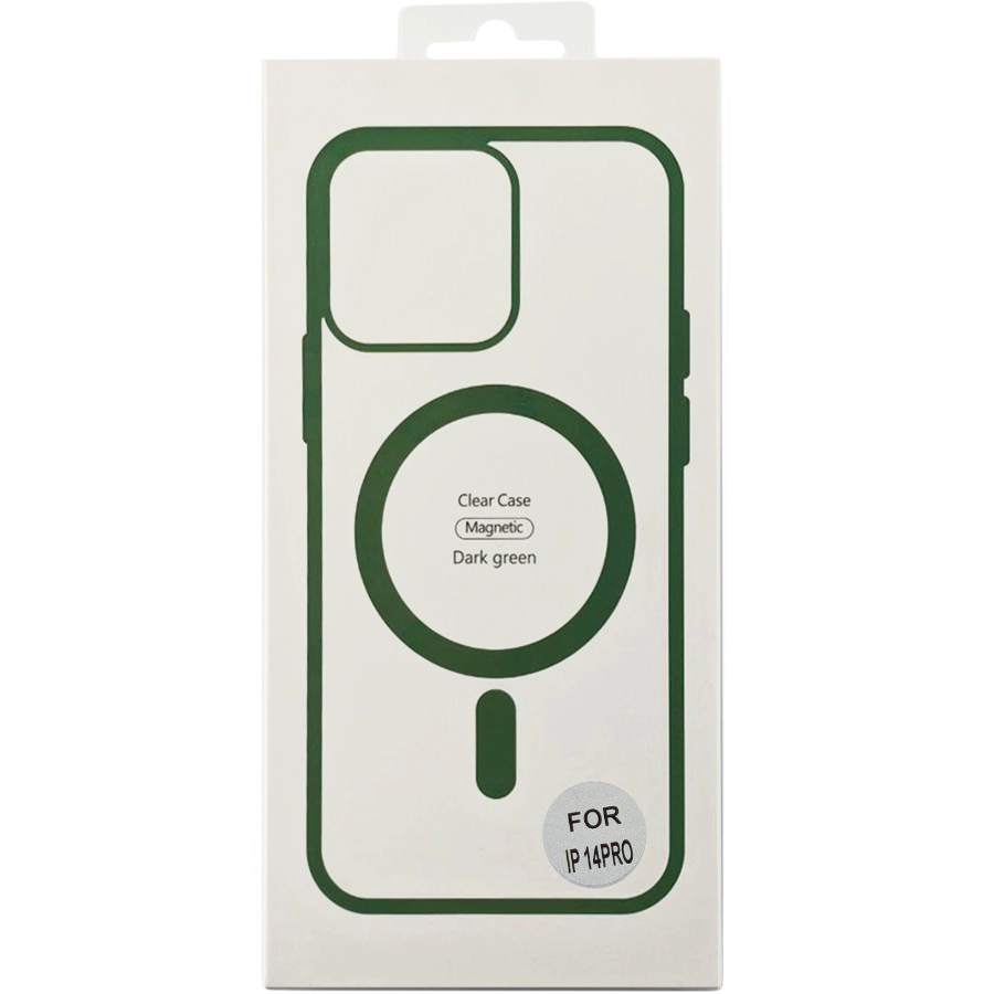 Чехол GELIUS с MagSafe для iPhone 14 Pro, Зеленый