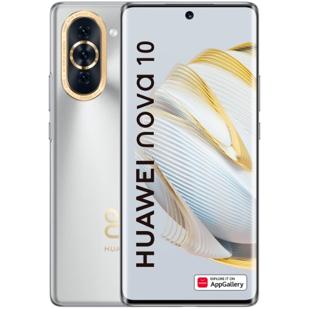 Huawei Nova 10 Pro 256 ГБ Серебристый