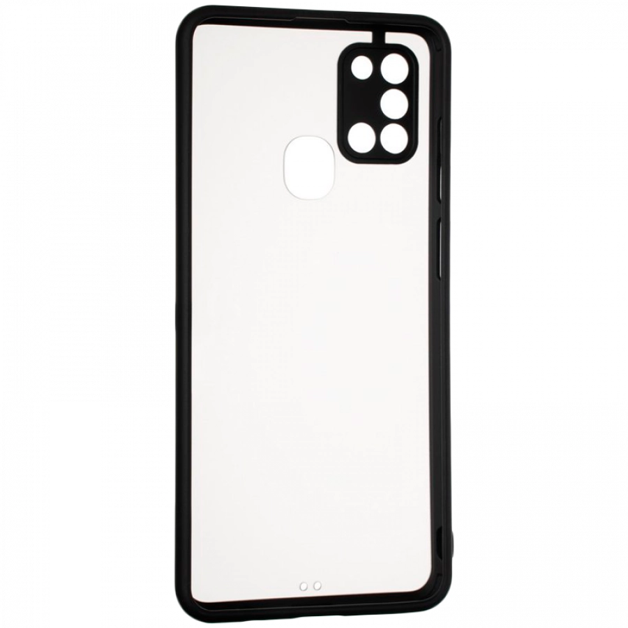 Чехол GELIUS Bumper Mat Case New для Samsung Galaxy A21s, Чёрный