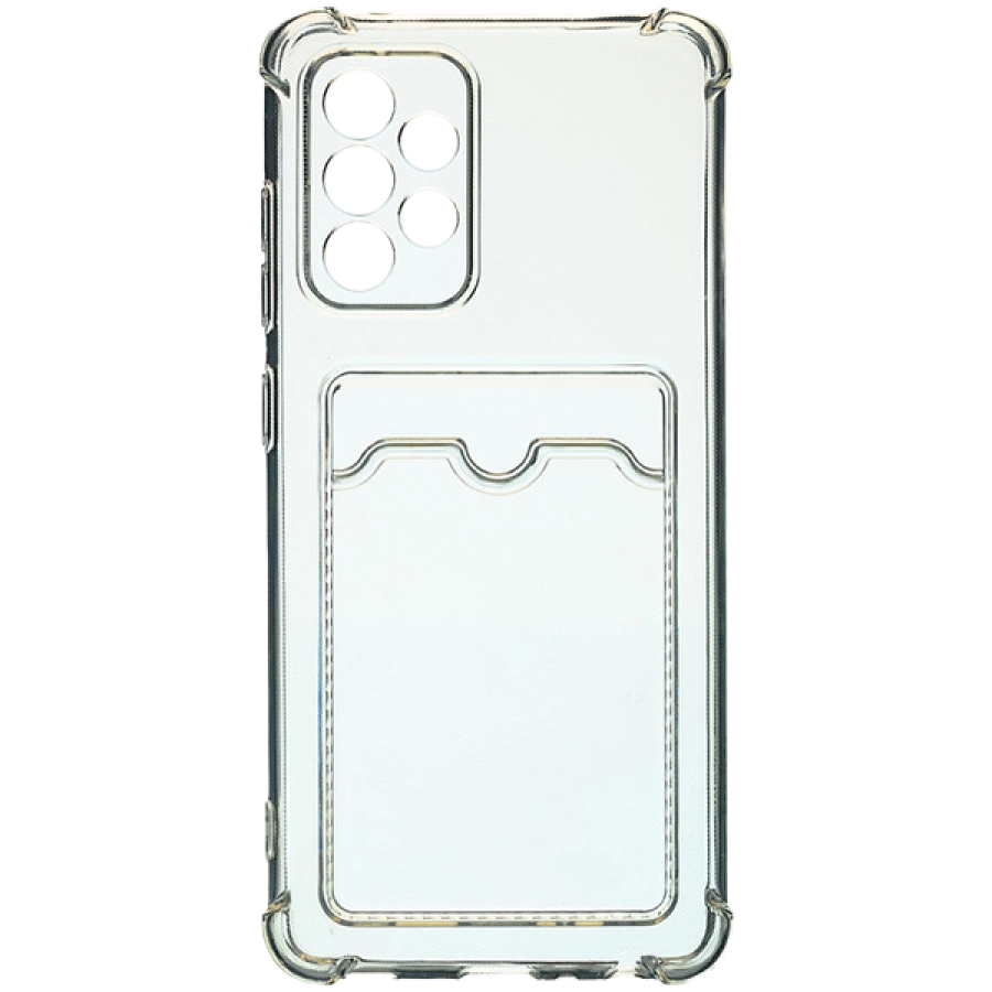 Чехол Credit Card Case для Samsung Galaxy A52, Прозрачный