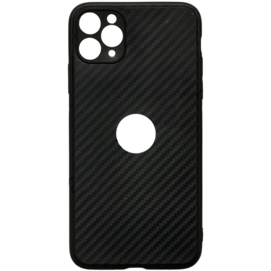Чехол Carbon для iPhone 11 Pro Max, Чёрный