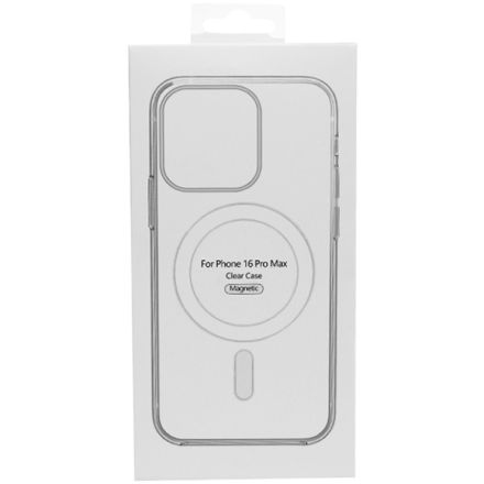 Чехол Clear case для iPhone 16 Pro Max, Прозрачный