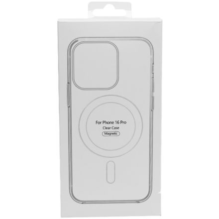 Чехол Clear case для iPhone 16 Pro, Прозрачный