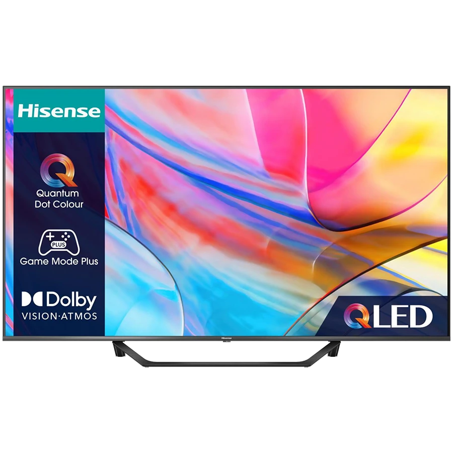 HISENSE TV 55", UHD 4K, Black (55A72K)