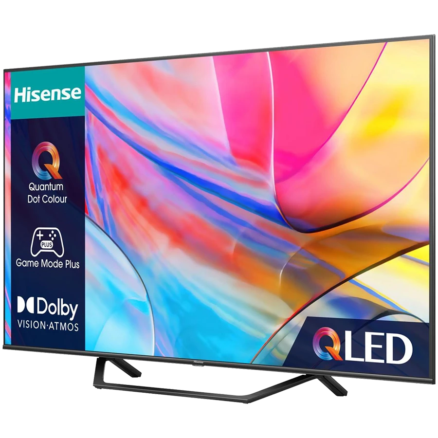 HISENSE TV 55", UHD 4K, Black (55A72K)