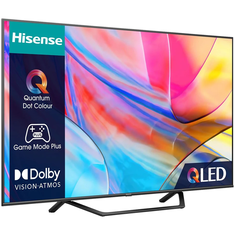 HISENSE TV 55", UHD 4K, Black (55A72K)