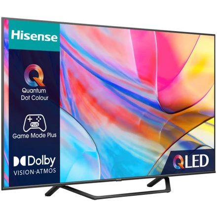 HISENSE TV 55", UHD 4K, Black (55A72K)