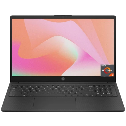 HP INC, 15" 1920x1080, AMD Ryzen 3 7320U, 8 GB, 256 GB, AMD Radeon, Black