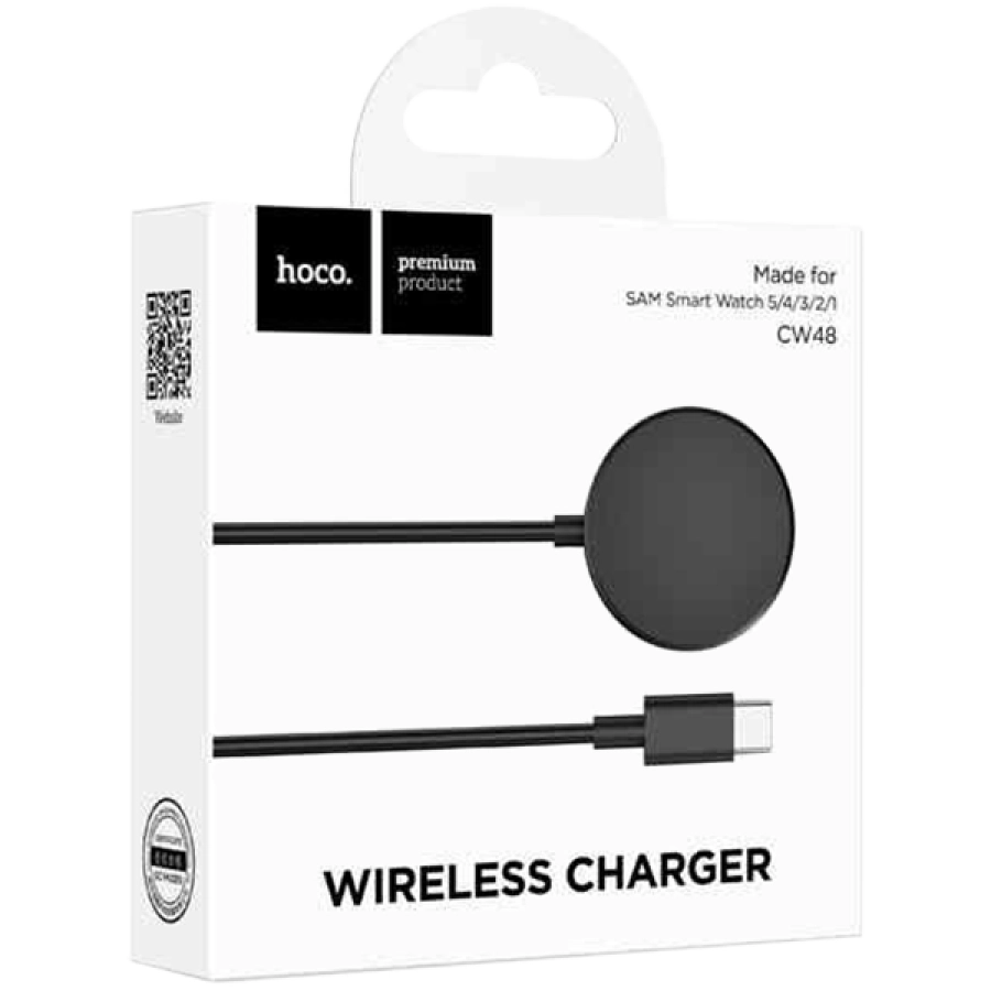 Беспроводное зарядное устройство HOCO MagSafe, 2.5 Вт, Чёрный