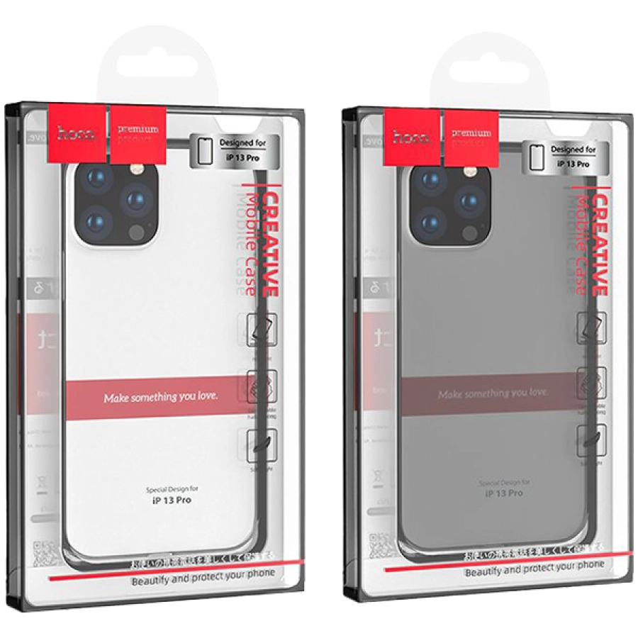 Case HOCO Fascination for iPhone 14, Black