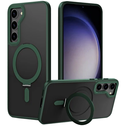 Case HOCO Skin Feeling Magsafe Case for Samsung Galaxy S23, Dark Green