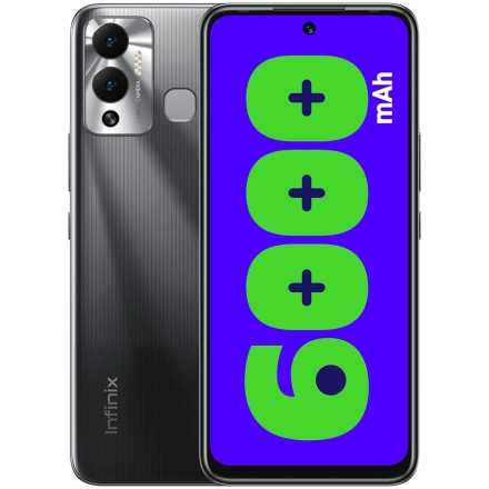 INFINIX Hot 12 Play NFC 128 ГБ Racing Black