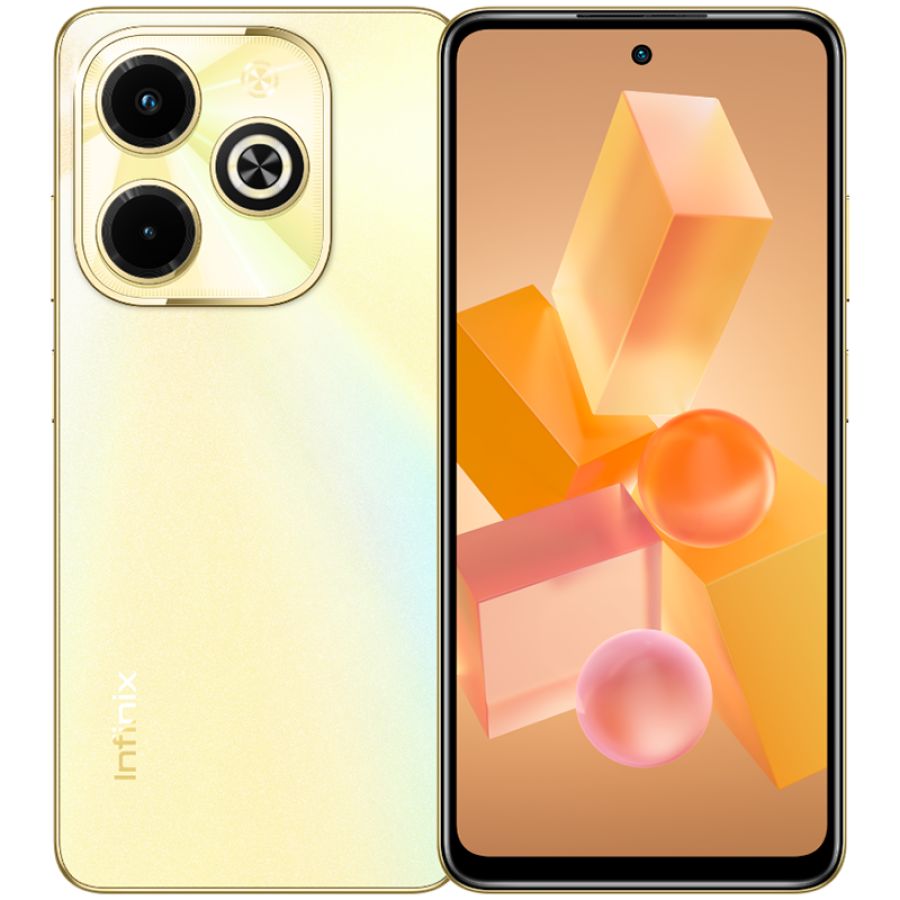 Мобільний телефон Infinix Hot 40i (X6528B) 4/128Gb Horizon Gold Б\В