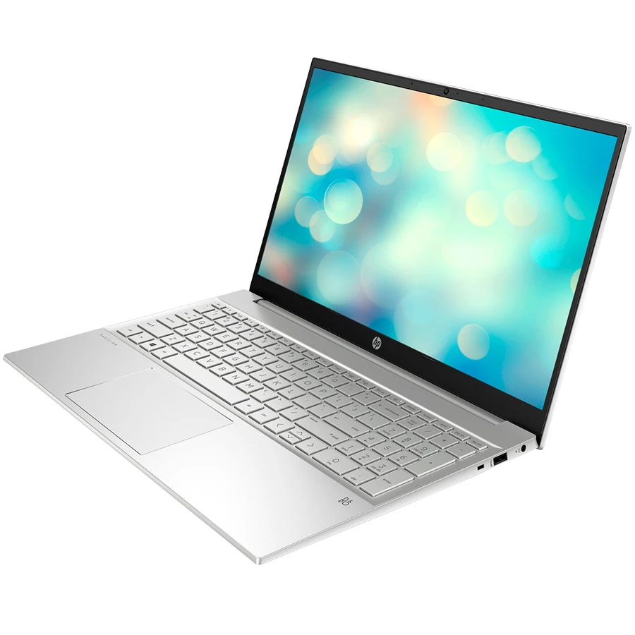 HP INC Pavilion 15, 15" 1920x1080, AMD Ryzen 7 5700U, 8 GB, 512 GB, AMD Radeon, Silver