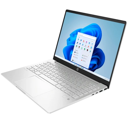 HP INC Pavilion Plus 14", AMD Ryzen 5 7000 Series, AMD Radeon, 16 GB / 512 GB SSD, Silver