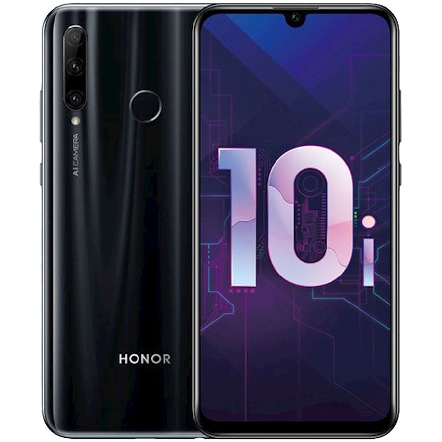 Мобільний телефон Honor 10i 2019 4/128Gb Midnight Black (HRY-LX1T) Б\В