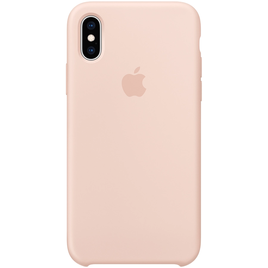 Чехол Силиконовый для iPhone Xs Max, Розовый