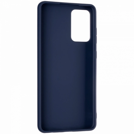 Обложка Smart Cover GELIUS Book Cover Leather для Samsung Galaxy A72, Тёмно-синяя