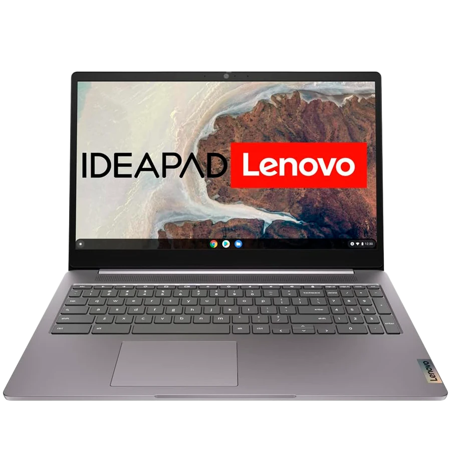 LENOVO Chromebook IdeaPad 3 15", Intel Celeron N4500, Intel UHD Graphics, 8 GB / 128 GB SSD, Gray