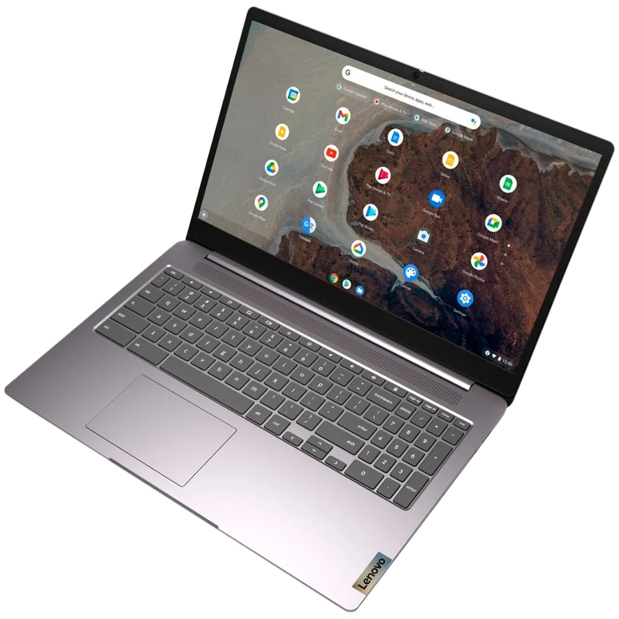 LENOVO Chromebook IdeaPad 3 15", Intel Celeron N4500, Intel UHD Graphics, 8 GB / 128 GB SSD, Gray