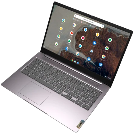 LENOVO Chromebook IdeaPad 3 15", Intel Celeron N4500, Intel UHD Graphics, 8 GB / 128 GB SSD, Gray