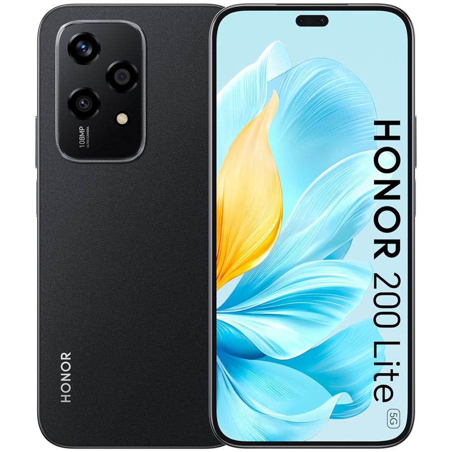 Buy Honor 200 Lite 256 GB Midnight Black