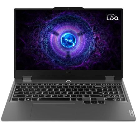 LENOVO LOQ 15, 15" 1920x1080, Intel Core i5 12450HX 12-е поколение, Nvidia GeForce RTX 2050, 16 ГБ, Luna Grey / 512ГБ SSD