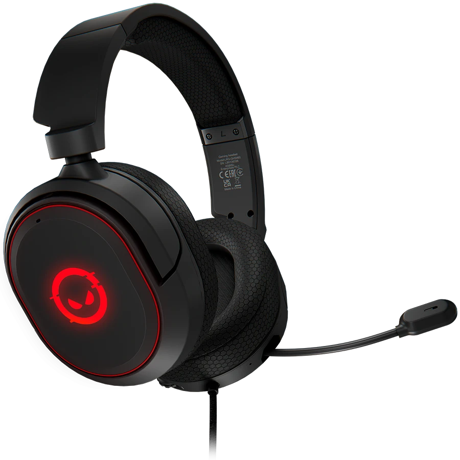 LORGAR Headset, Black